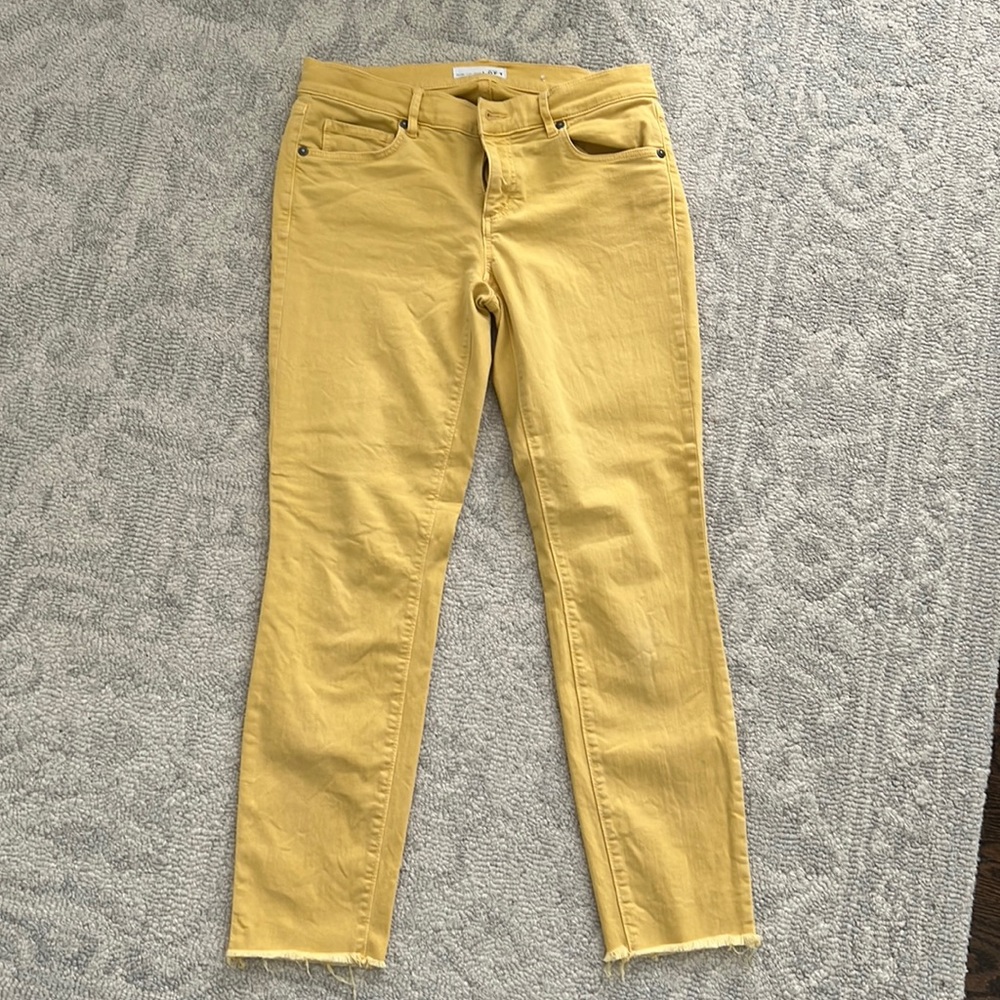 LOFT DENIM SZ 25/0 excellent condition skinny crop